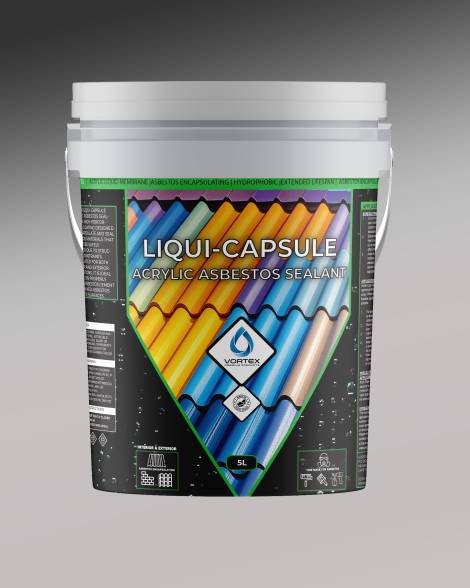 Asbestos capsule paint