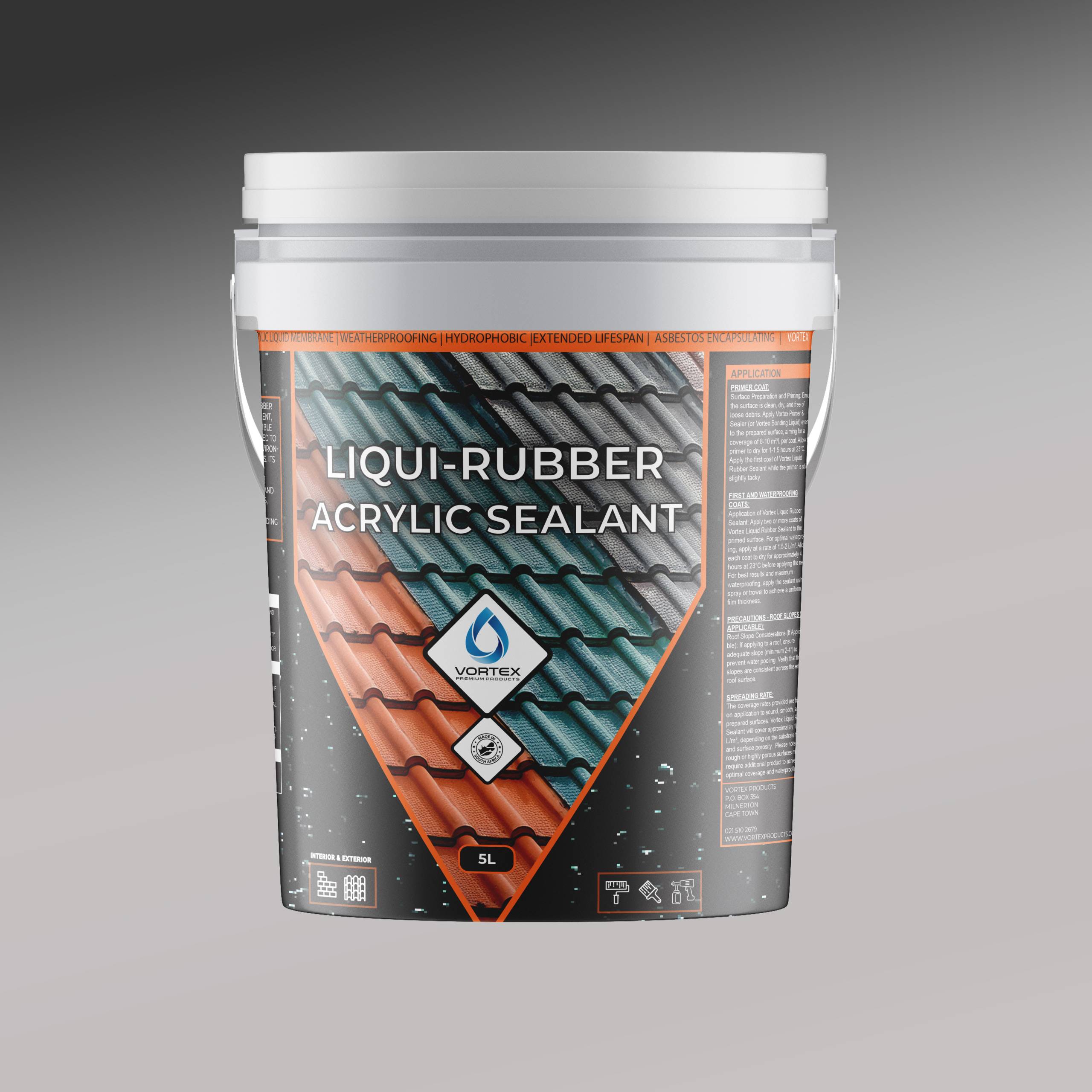 Acrylic Waterproofing Paint rubber